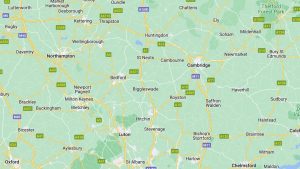 Bedfordshire Map