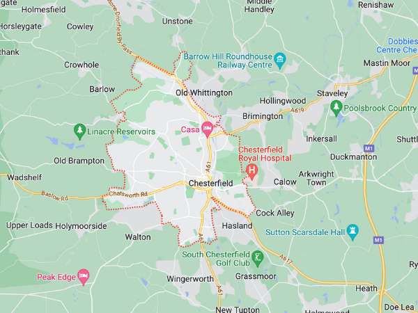 Chesterfield, Derbyshire