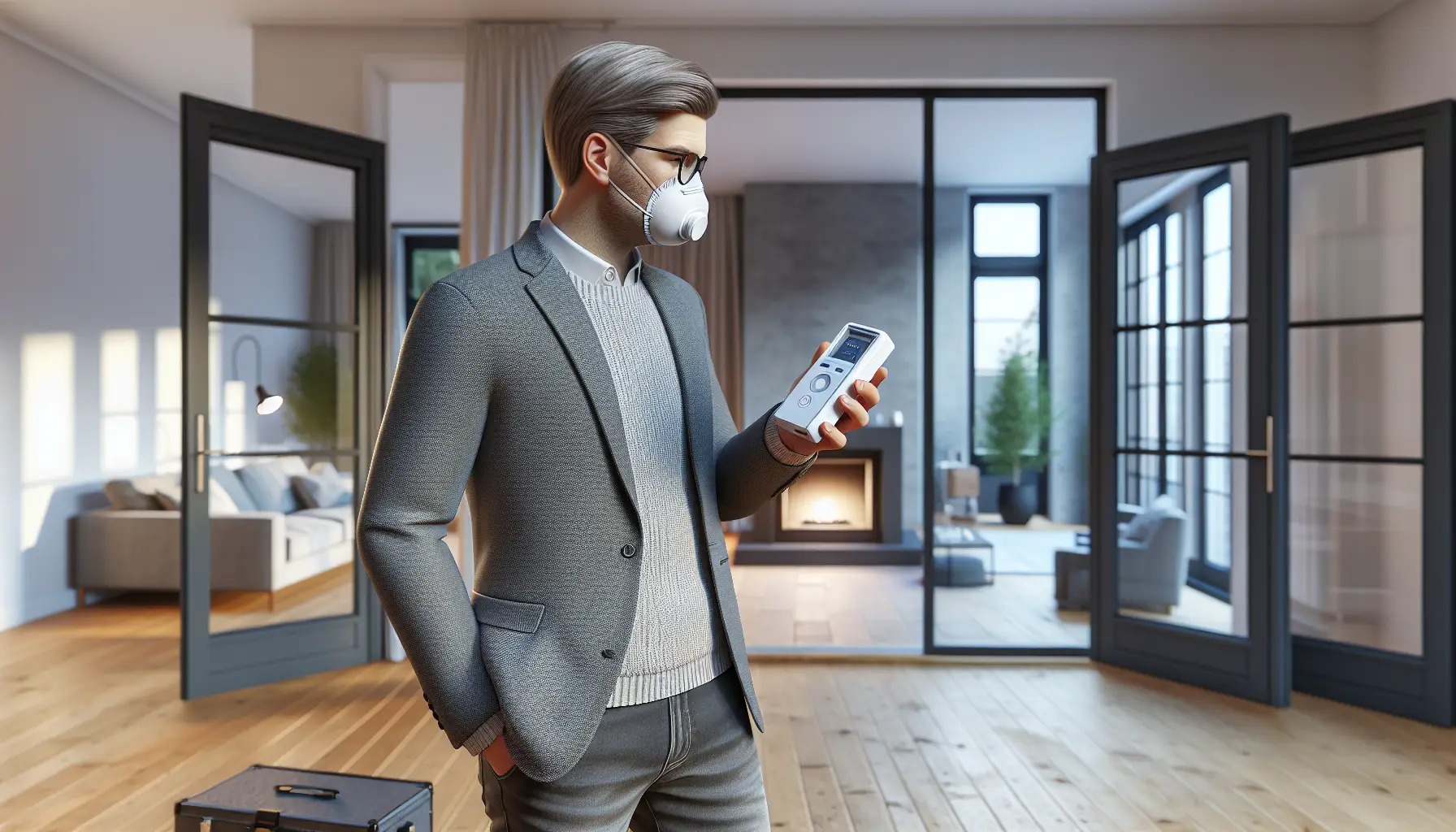 air testing preparation for home extensions