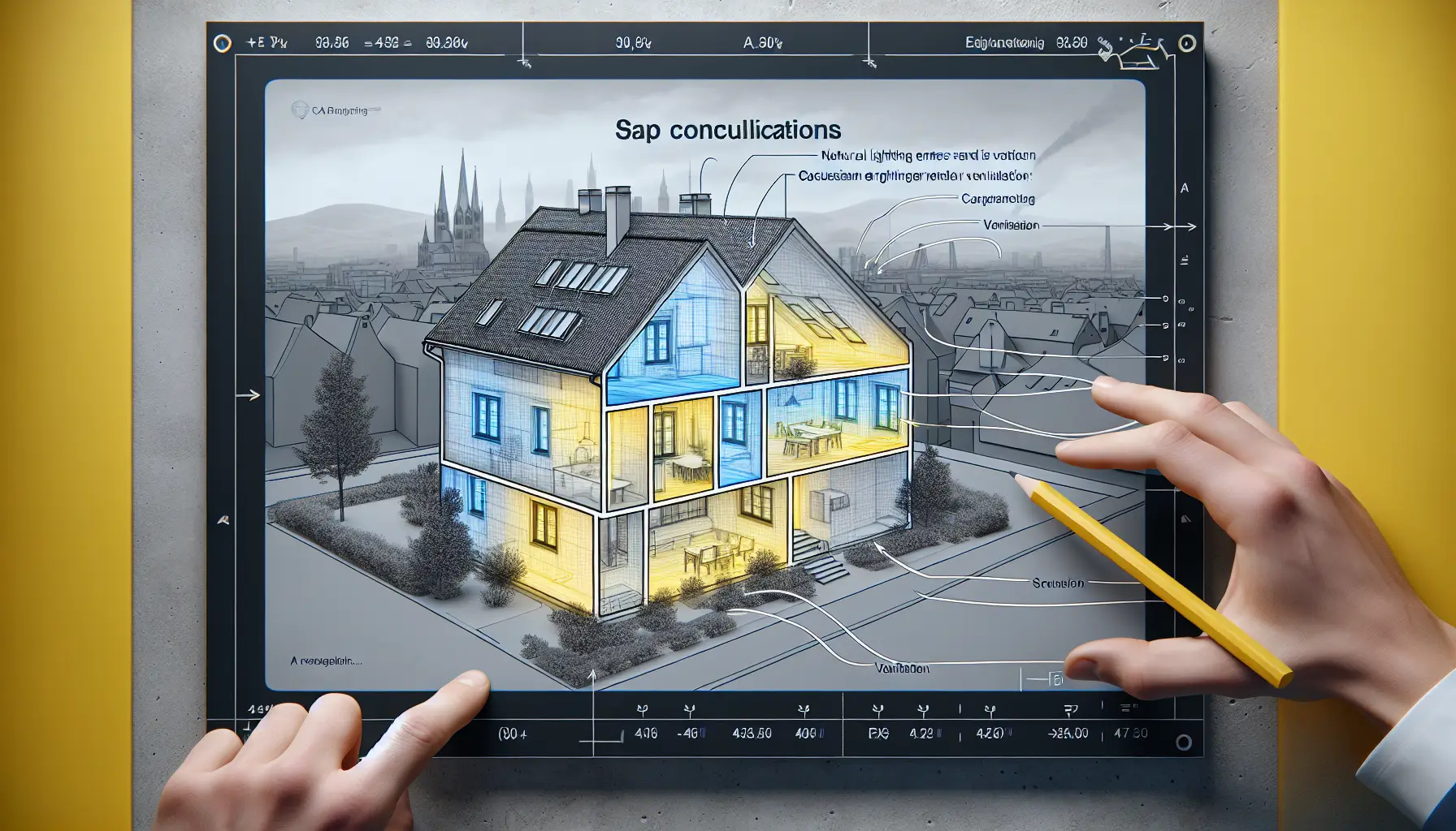 How do SAP Calculations consider natural lighting and ventilation? 1