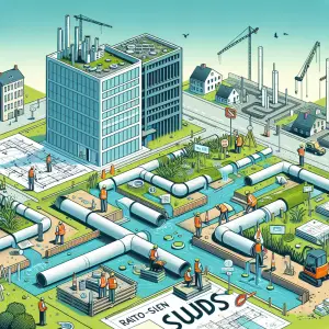 How can Ratio Seven help implement SuDS in construction projects?