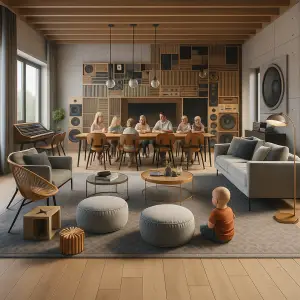 Acoustic Design for Multi-Generational Living Spaces