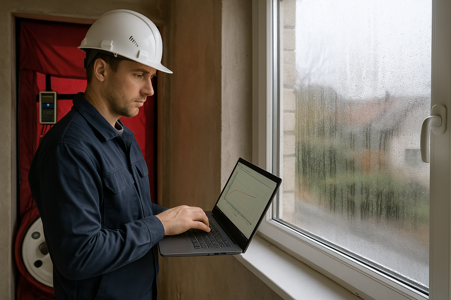 Relationship between airtightness and condensation risk