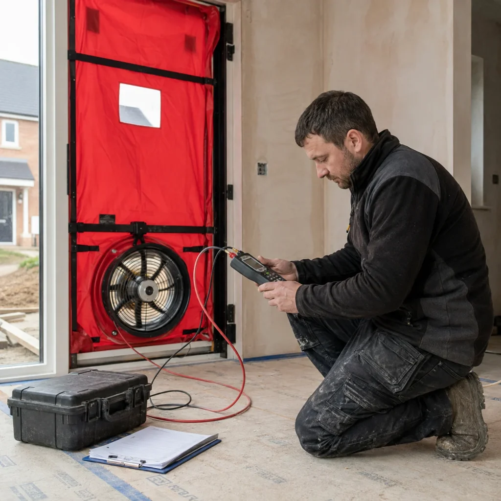 Air Testing Engineers Work