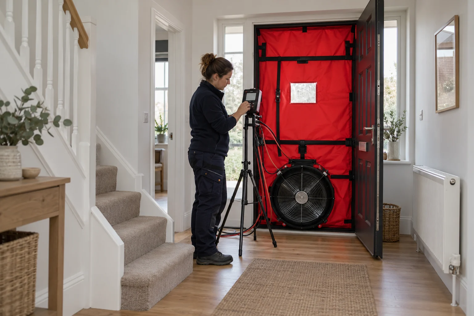 Is Airtightness Testing Messy or Disruptive? 1 Airtightness Testing