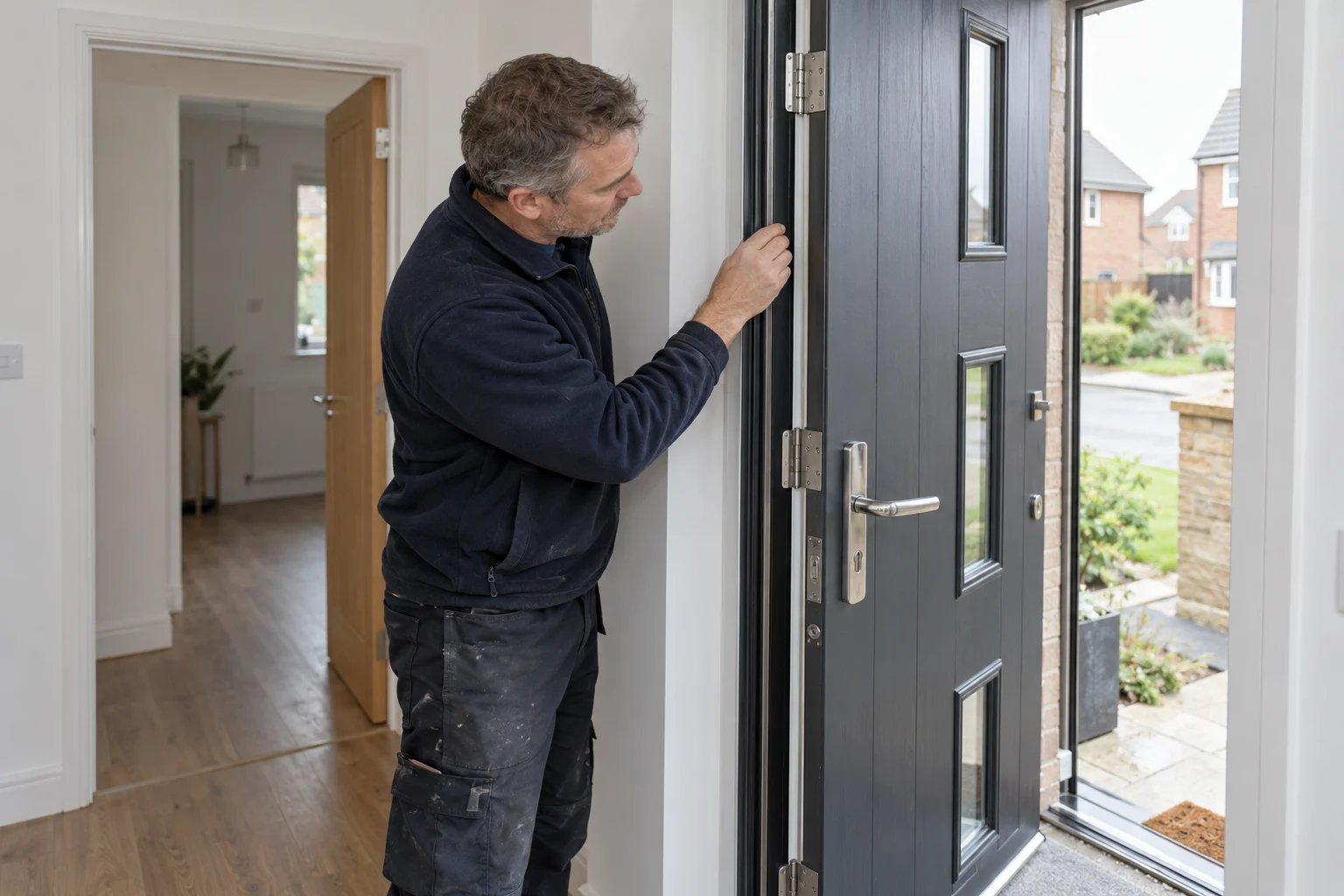 How doors affect air tightness test results 1 Doors Affect Air Tightness Test